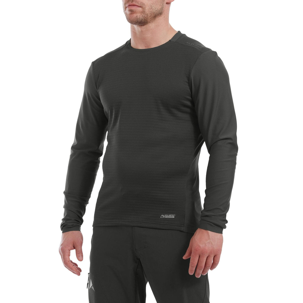 Altura Esker Men'S Polartec Long Sleeve Trail Jersey 2021: Carbon 2Xl