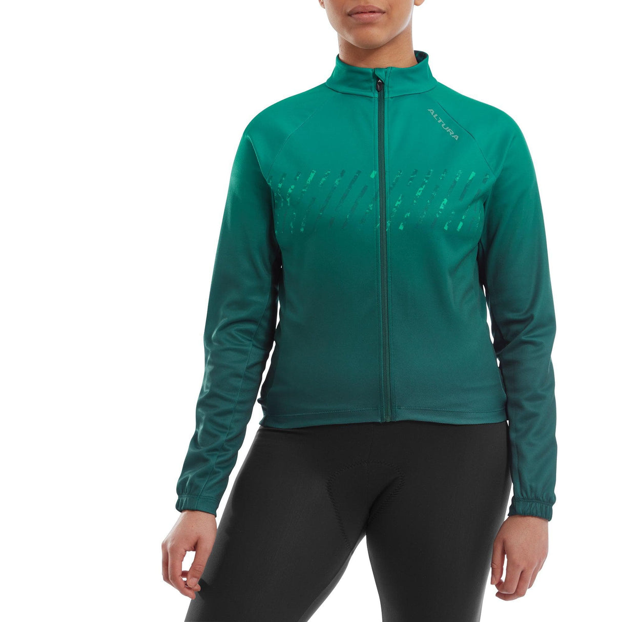 Altura Airstream Women'S Long Sleeve Jersey 2022: Dark Green 14