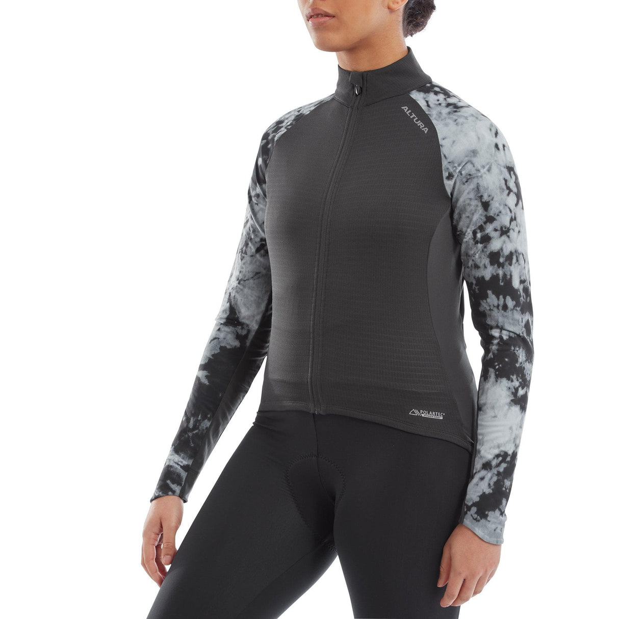 Altura Icon Women'S Long Sleeve Jersey 2022: Black Mix 8