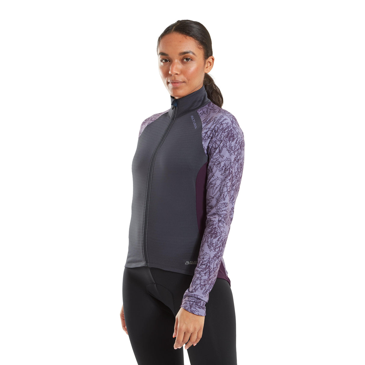 Altura Icon Women'S Long Sleeve Jersey 2023: Lilac 14