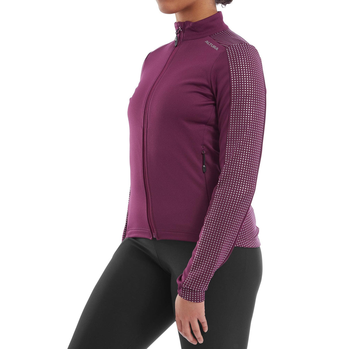 Altura Nightvision Women'S Long Sleeve Jersey 2022: Dark Pink 14