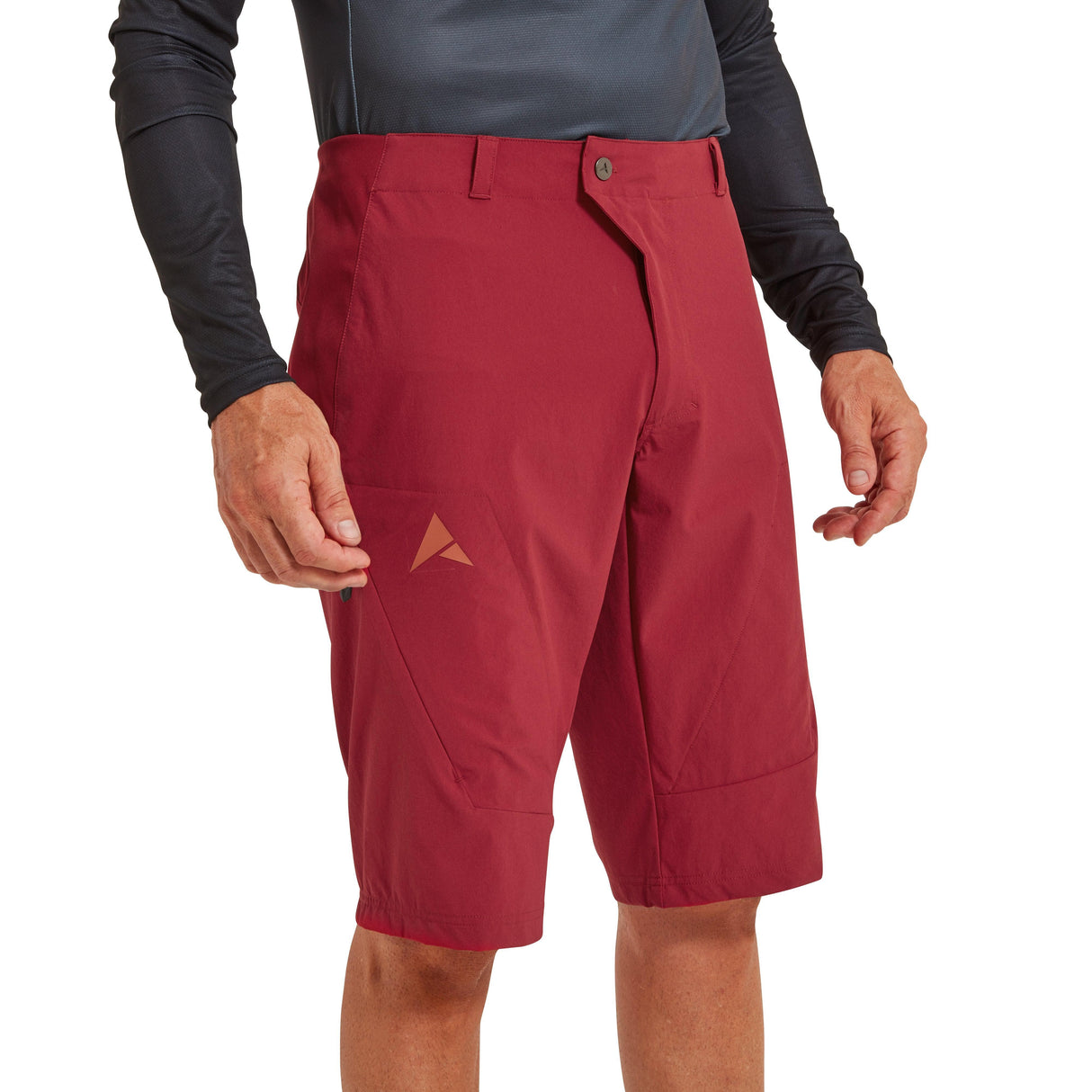 Altura Esker Trail Men'S Shorts 2023: Dark Red Xl