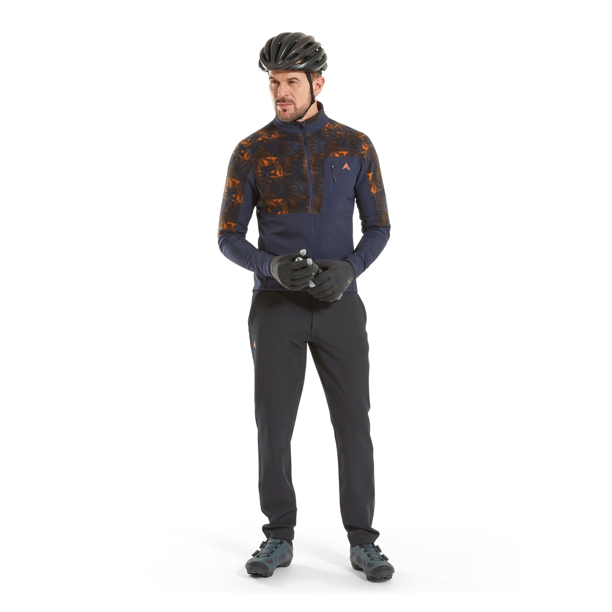 Altura All Roads Men'S Fleece 2023: Navy Mix M