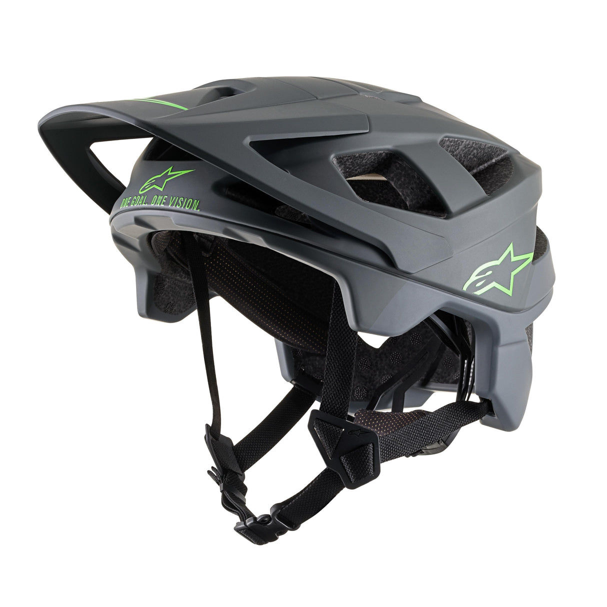 Alpinestars Vector Pro Atom Helmet 2019: Dark Gray/Cool Grey Matte M