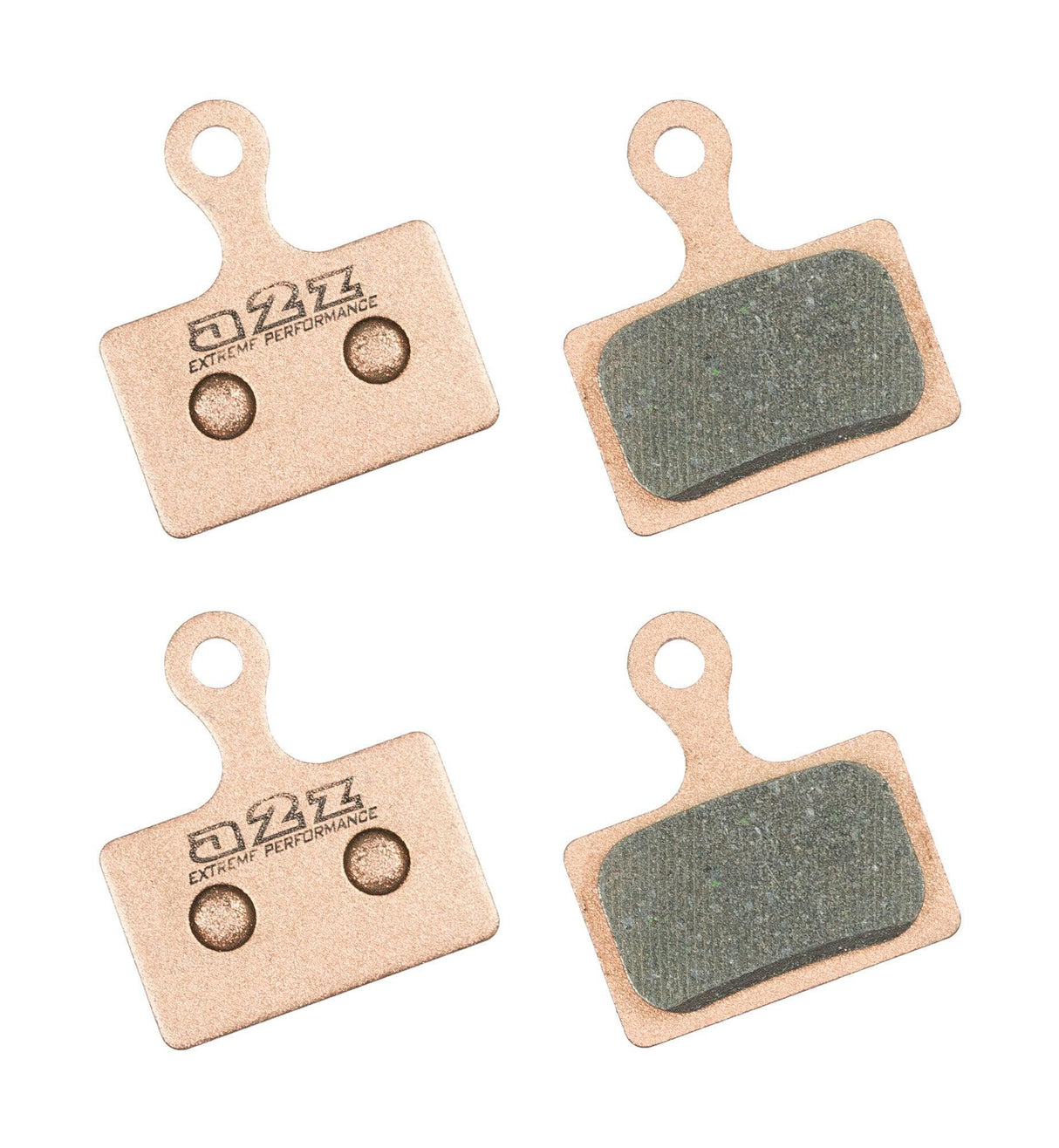 A2Z Shimano BR-RS505/805 Direct Mount Pads (Sintered, x2 Pairs)