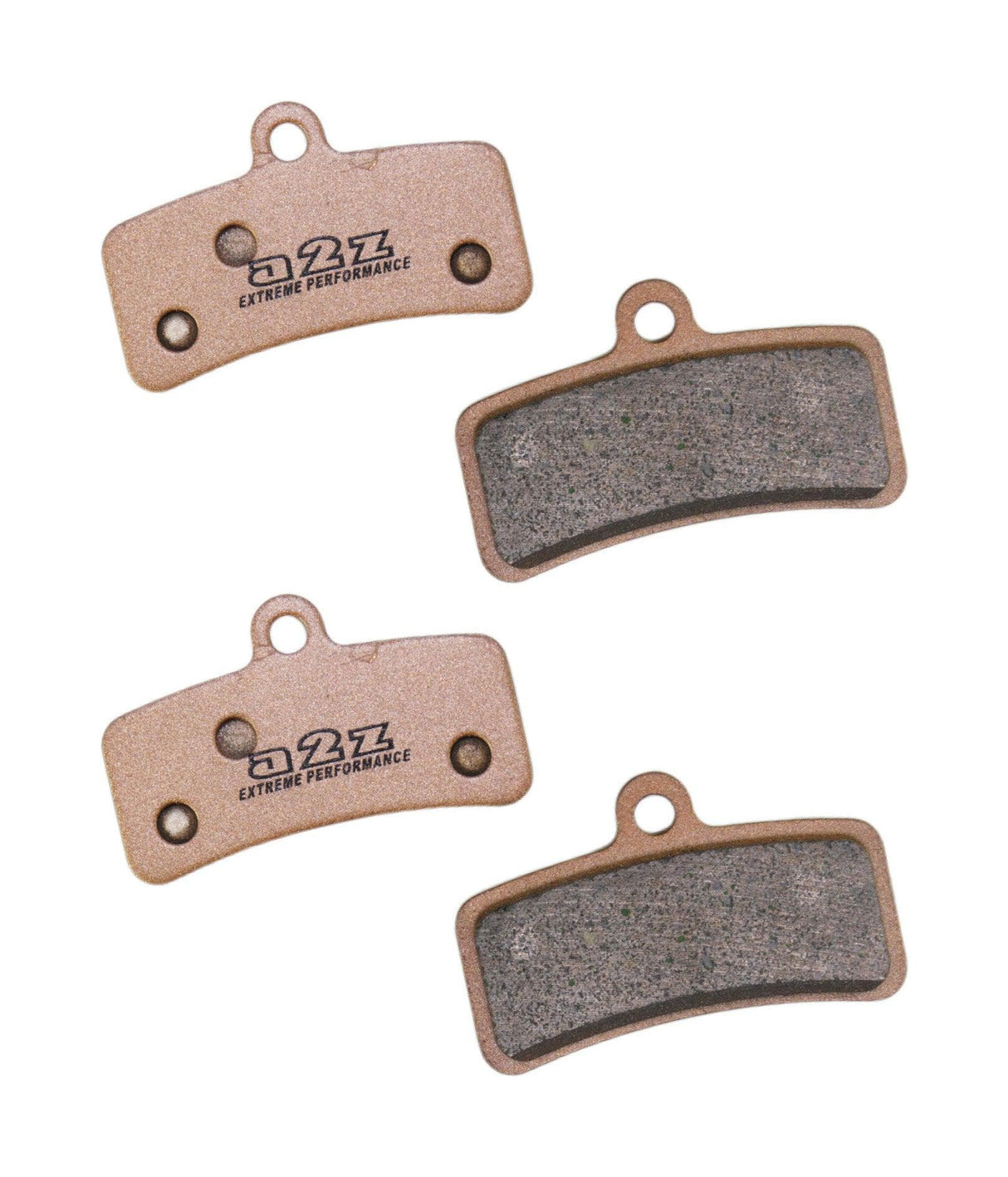 A2Z Shimano Saint 2009 Pads (Sintered, x2 Pairs)