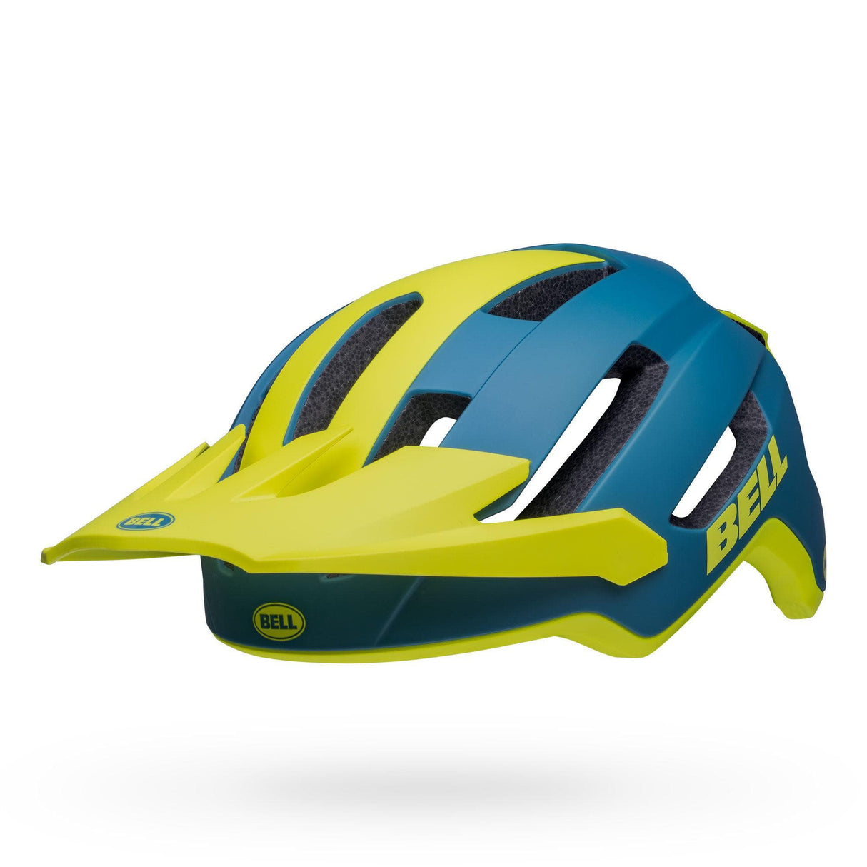 Bell 4Forty Air Mips Mtb Helmet 2022: Matte Blue/Hi-Viz M 55-59Cm