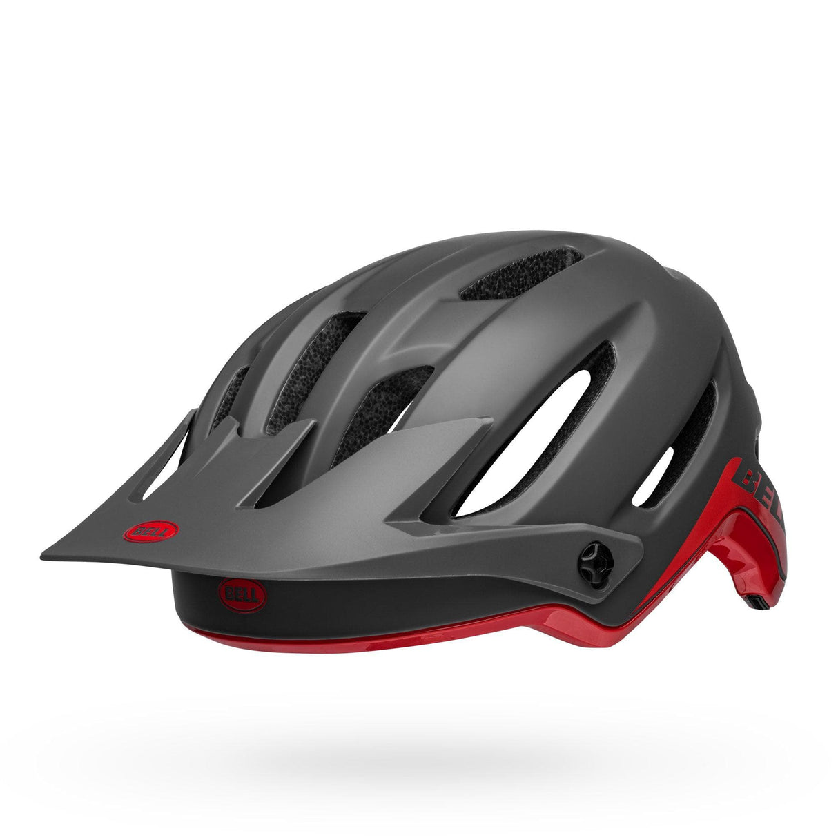 Bell 4Forty Mips Mtb Helmet 2022: Matte/Gloss Grey/Red S 52-56Cm