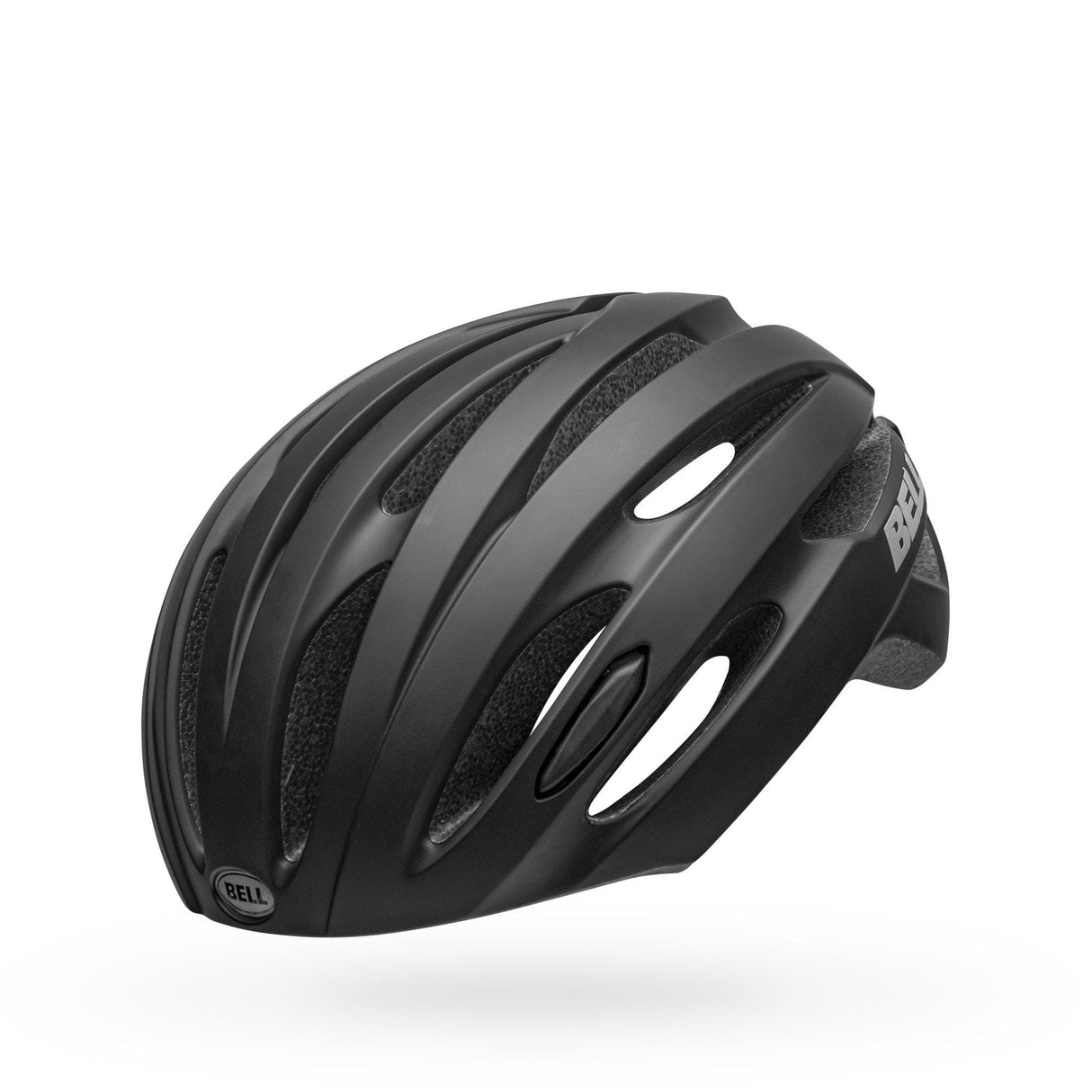 Bell Avenue Led Road Helmet 2021: Matte/Gloss Black Unisize 54-61Cm