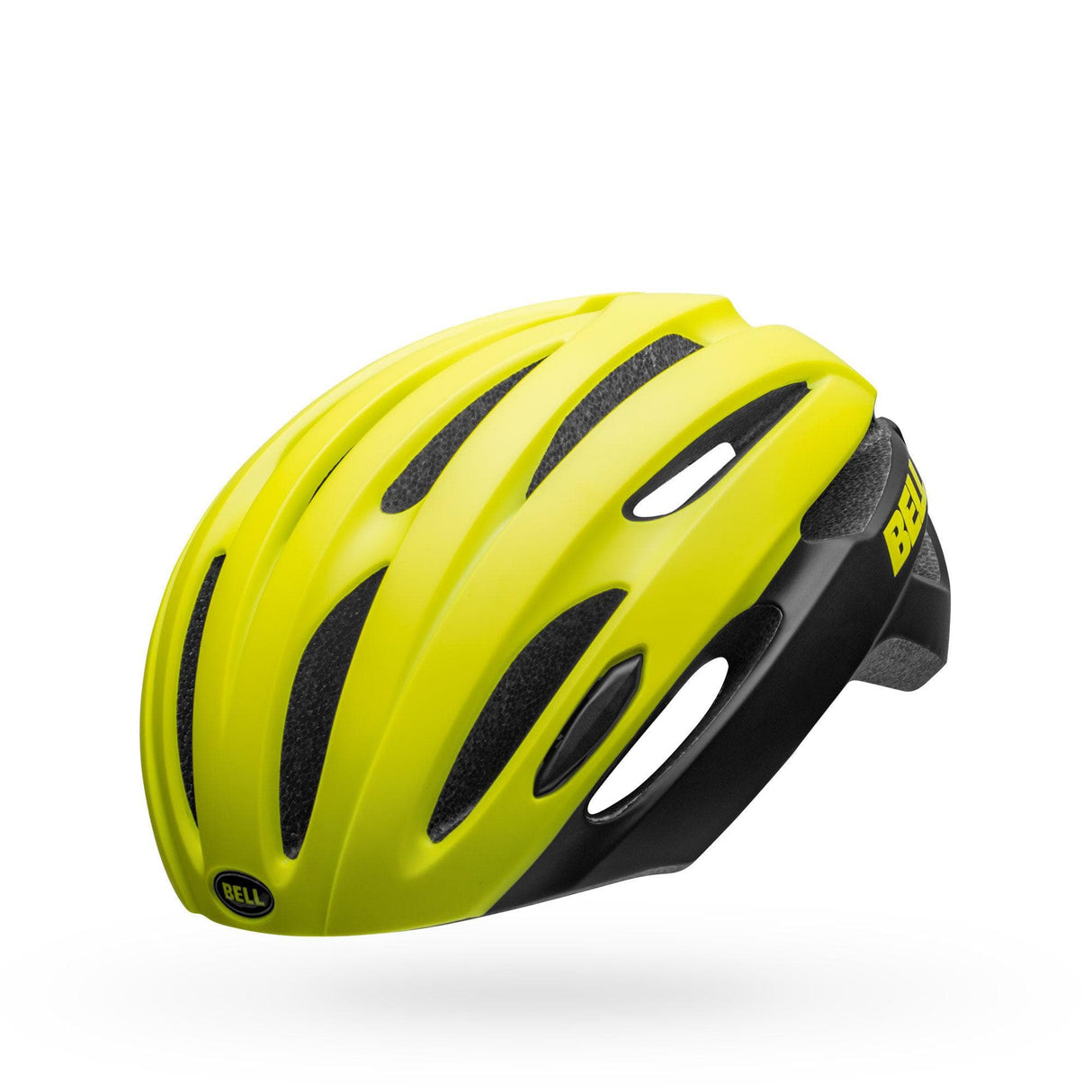 Bell Avenue Led Road Helmet 2022: Matte/Gloss Hi-Viz/Black Universal M/L 53-60C