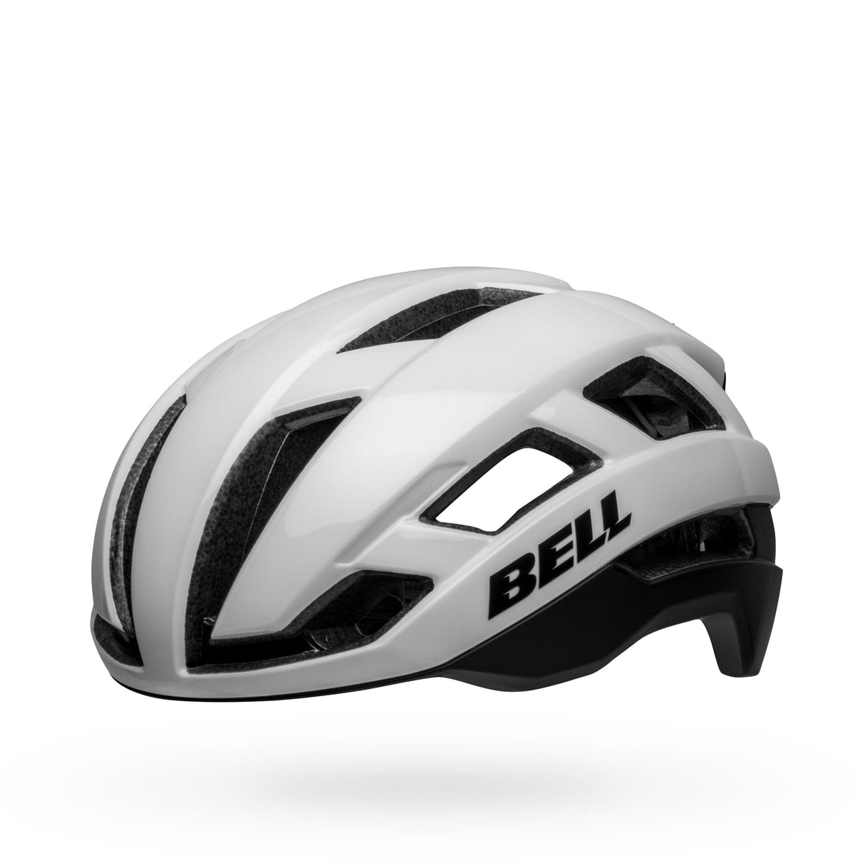 Bell Falcon Xr Mips Road Helmet 2023: Matte/Gloss White/Black S 52-56Cm