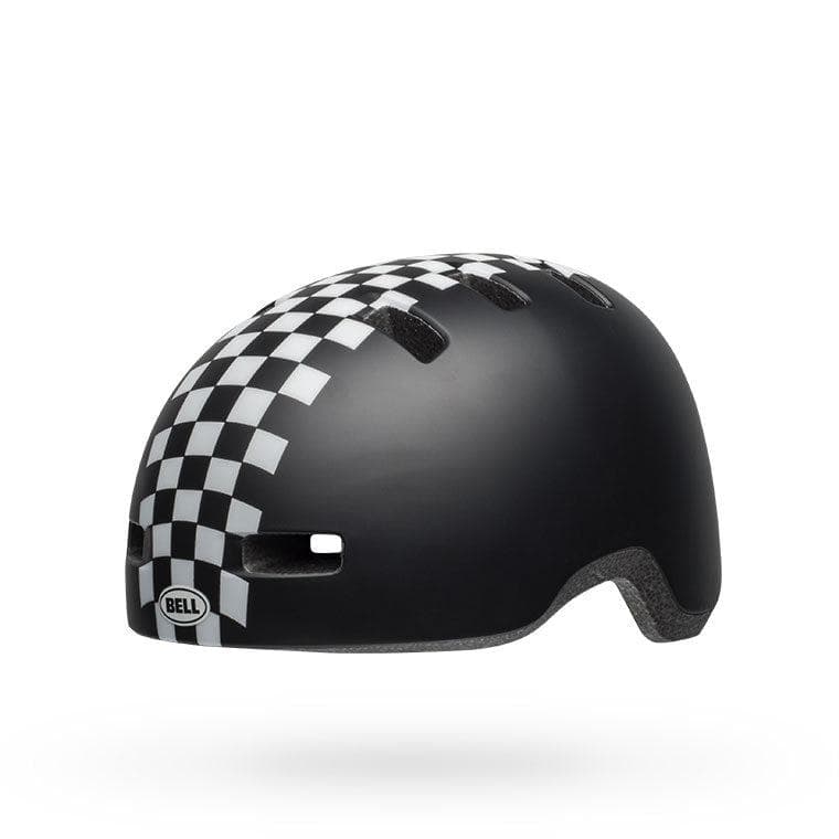 Bell Lil Ripper Children'S Helmet 2019: Checkers Matte Black/White Unisize 48-55Cm