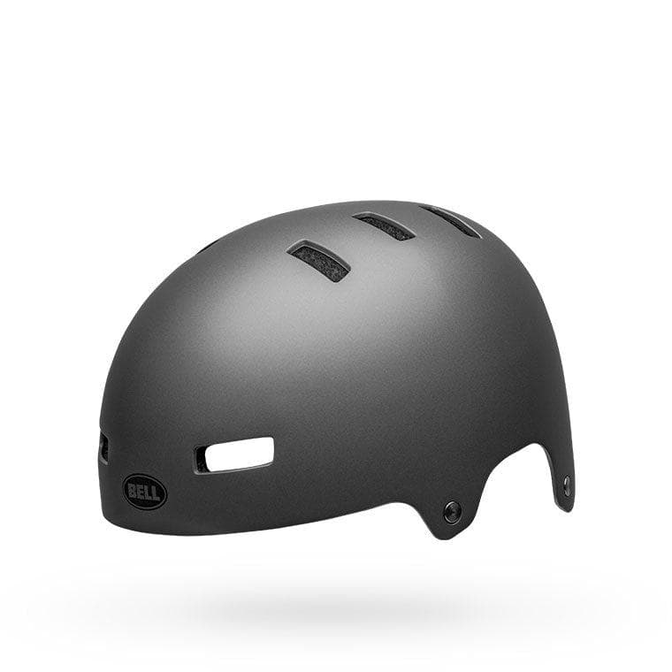 Bell Local Bmx/Skate Helmet 2020: Matte Grey S 51-55Cm