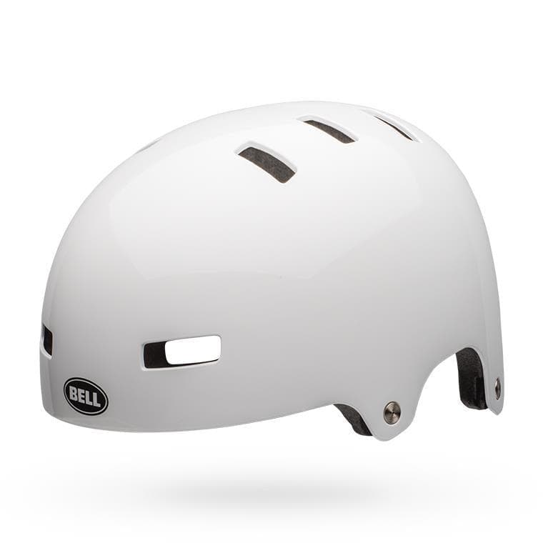 Bell Local Bmx/Skate Helmet 2019: White S 51-55Cm