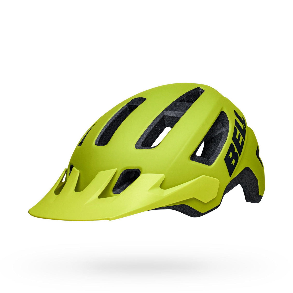 Bell Nomad 2 Jr Youth Helmet 2022: Matte Hi-Viz Yellow Unisize 52-57Cm