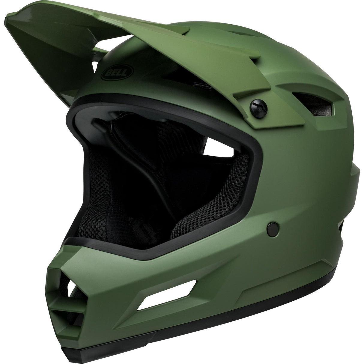 Bell Sanction 2 Mtb Full Face Helmet 2023: Matte Dark Green Xs/S 51-55Cm