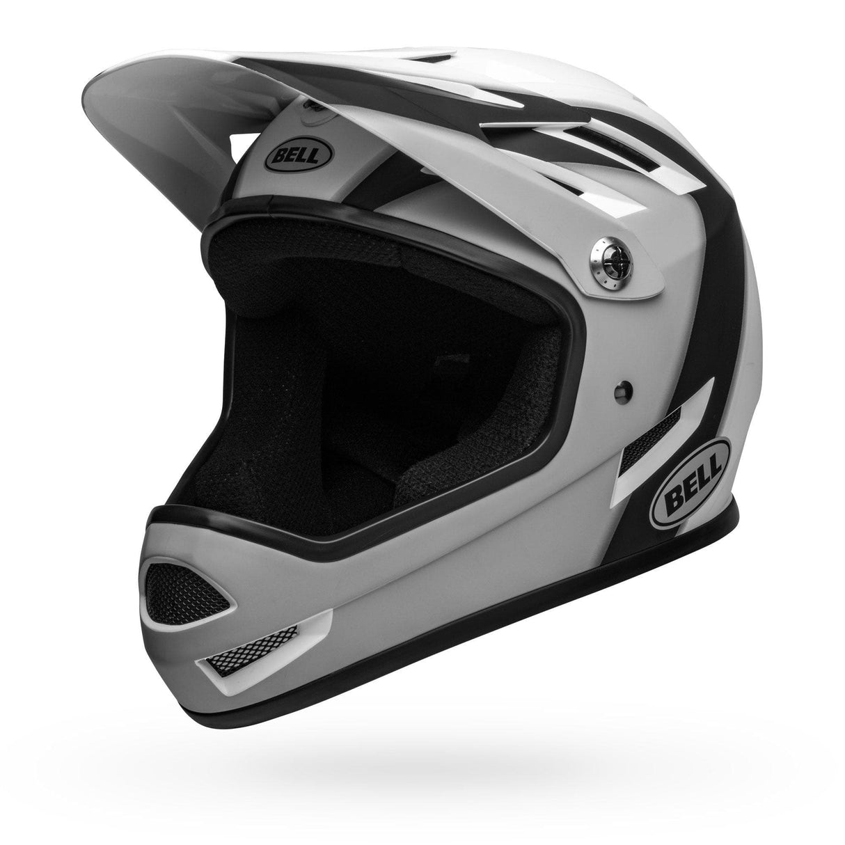 Bell Sanction Mtb Full Face Helmet 2022: Matte Black/White M 55-57Cm