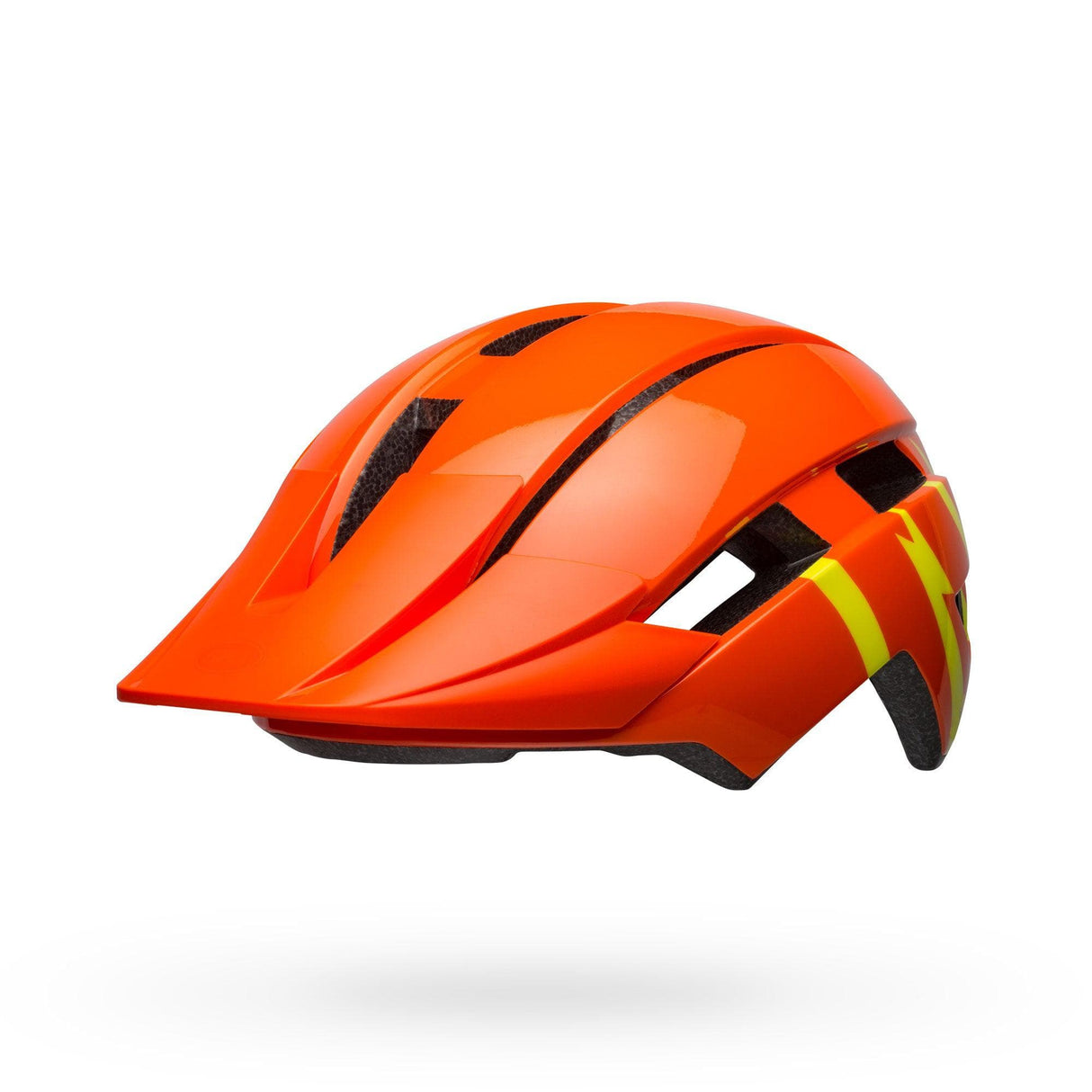 Bell Sidetrack Ii Mips Youth Helmet 2021: Strike Gloss Orange/Yellow Unisize 50-57Cm