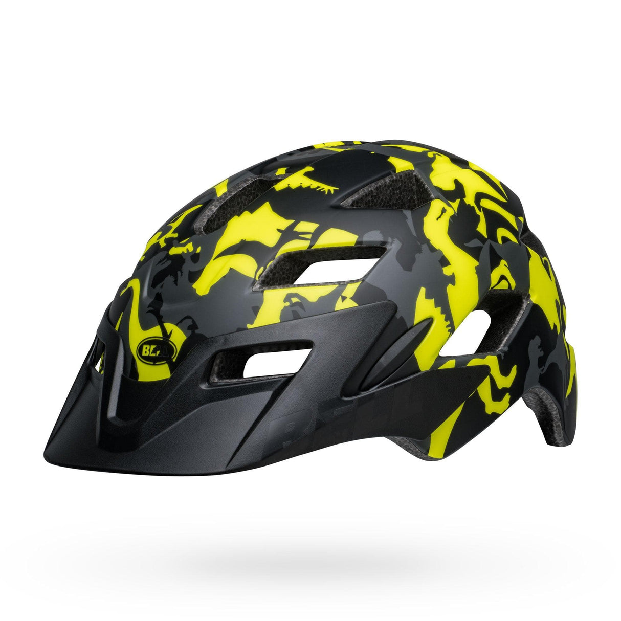 Bell Sidetrack Child Helmet 2022: Matte Black Unisize 47-54Cm