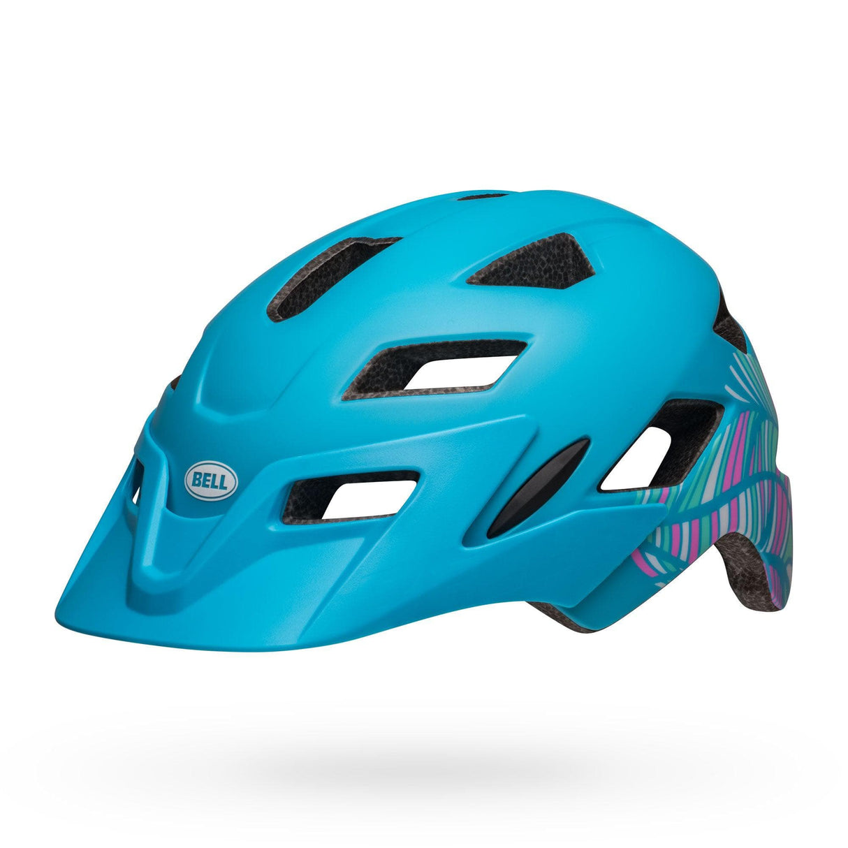 Bell Sidetrack Child Helmet 2022: Matte Light Blue Unisize 47-54Cm