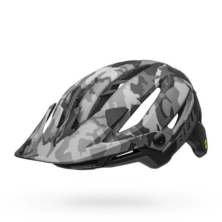 Bell Sixer Mips Mtb Helmet 2020: Matte/Gloss Black Camo M 55-59Cm