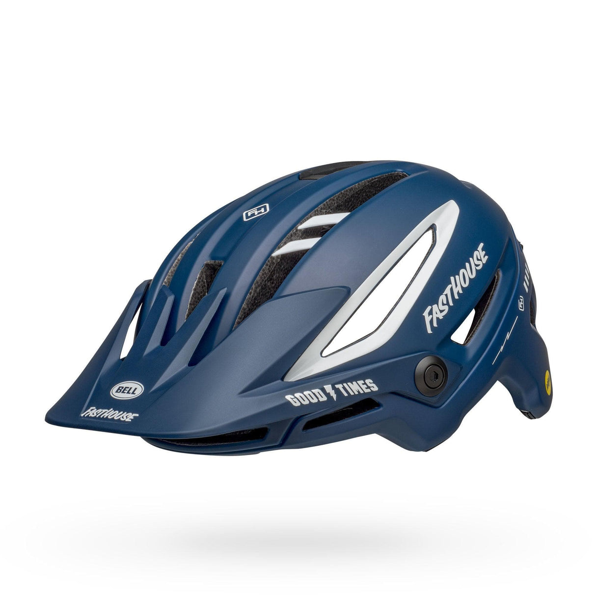 Bell Sixer Mips Mtb Helmet 2021: Fasthouse Matte/Gloss Blue/White M 55-59Cm