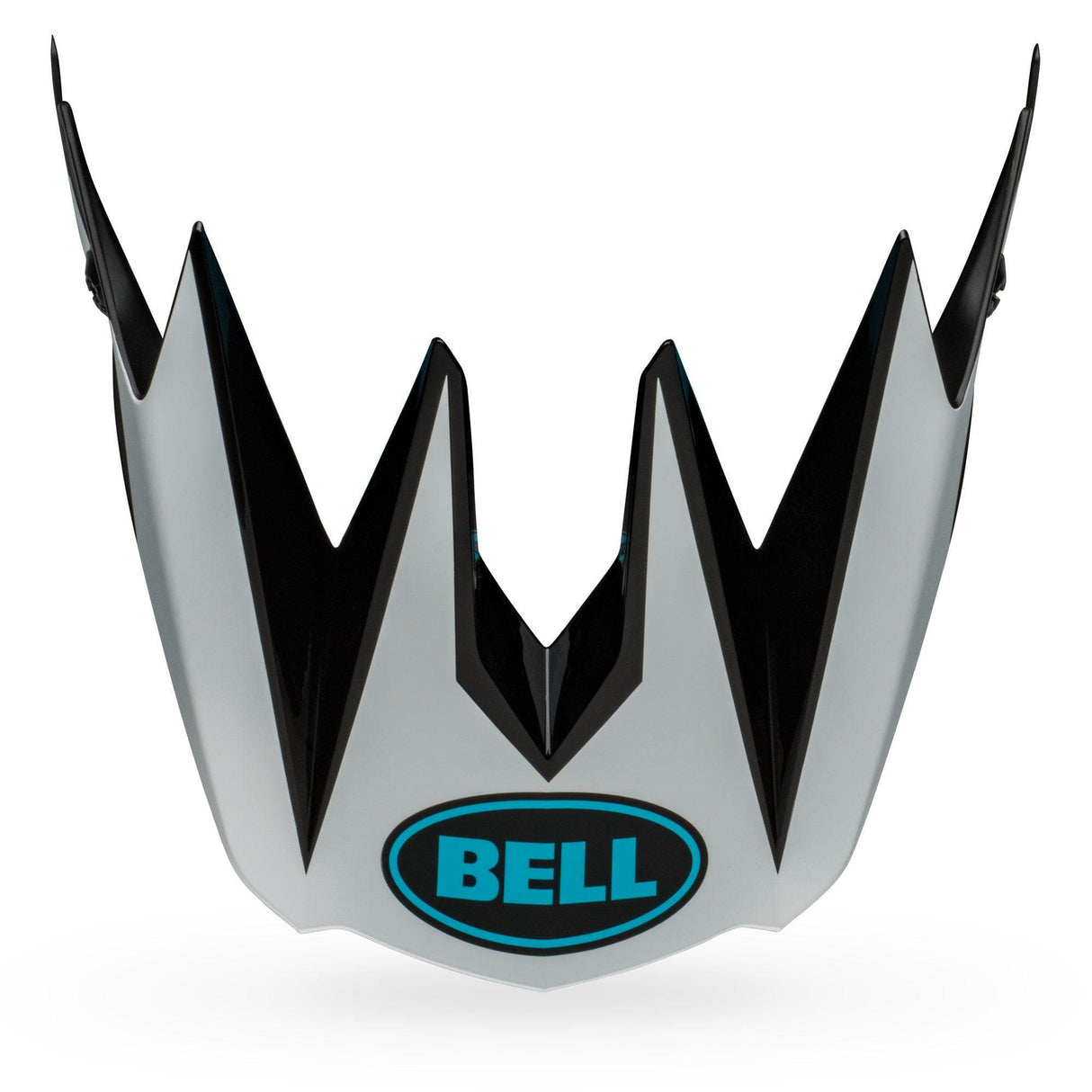 Bell Full-10 Helmet Visor 2023: Matte/Gloss White Bali One Size