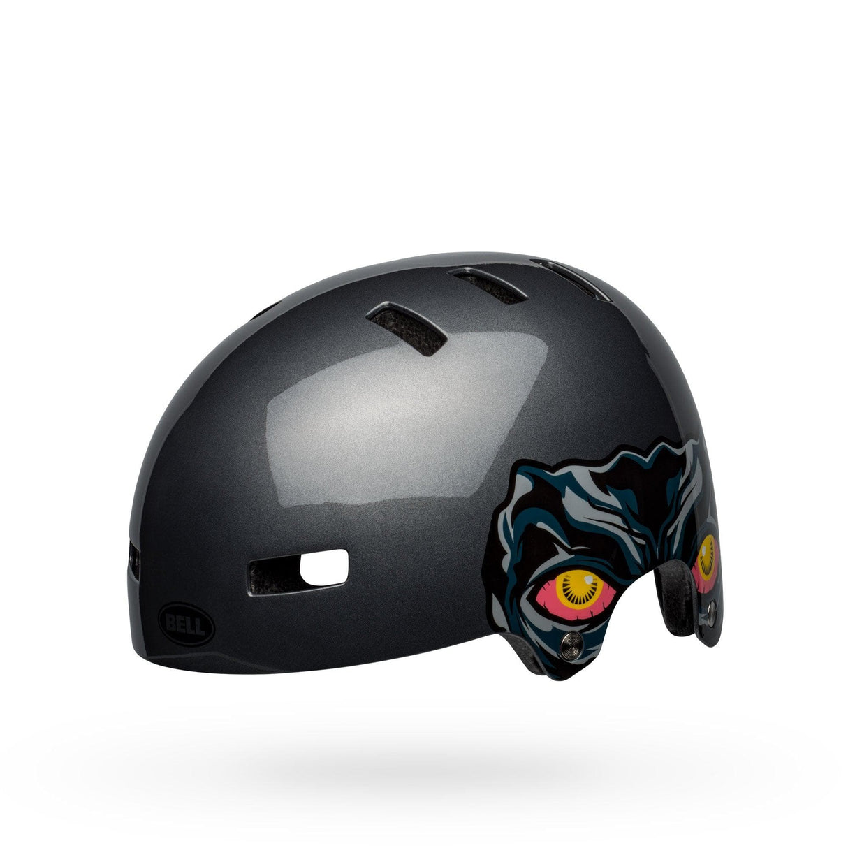 Bell Span Youth Helmet 2021: Nw Gloss Gunmetal S 51-55Cm