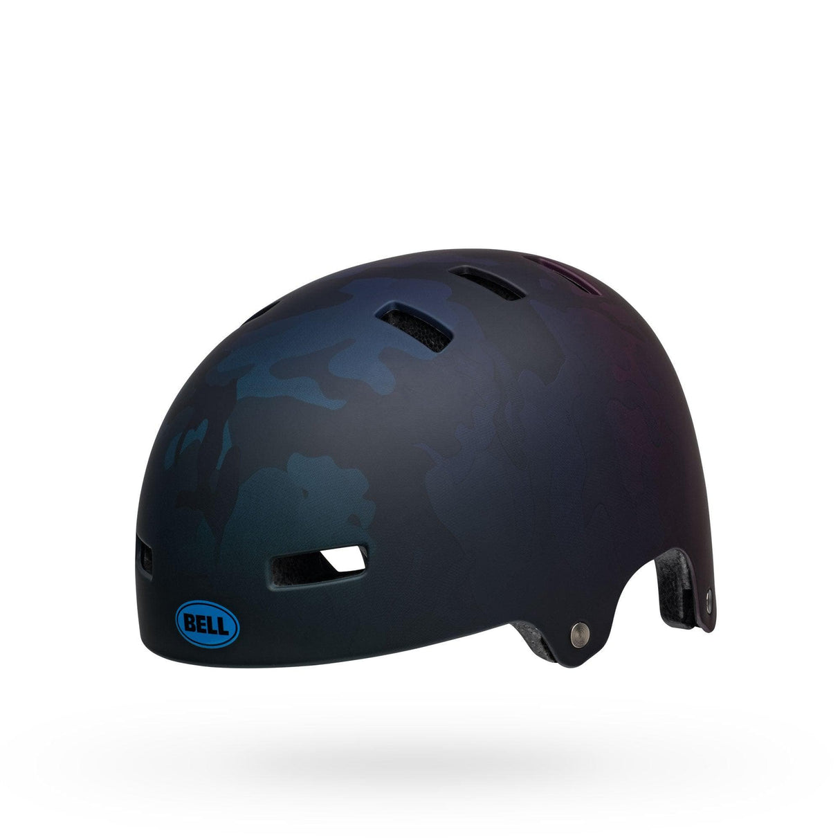 Bell Span Youth Helmet 2022: Matte Black/Blue S 51-55Cm