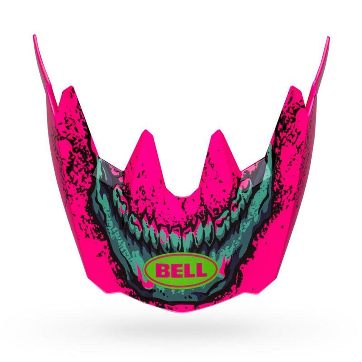 Bell Sanction 2 Helmet Visor: Bonehead Pink/Turquoise M-Xl