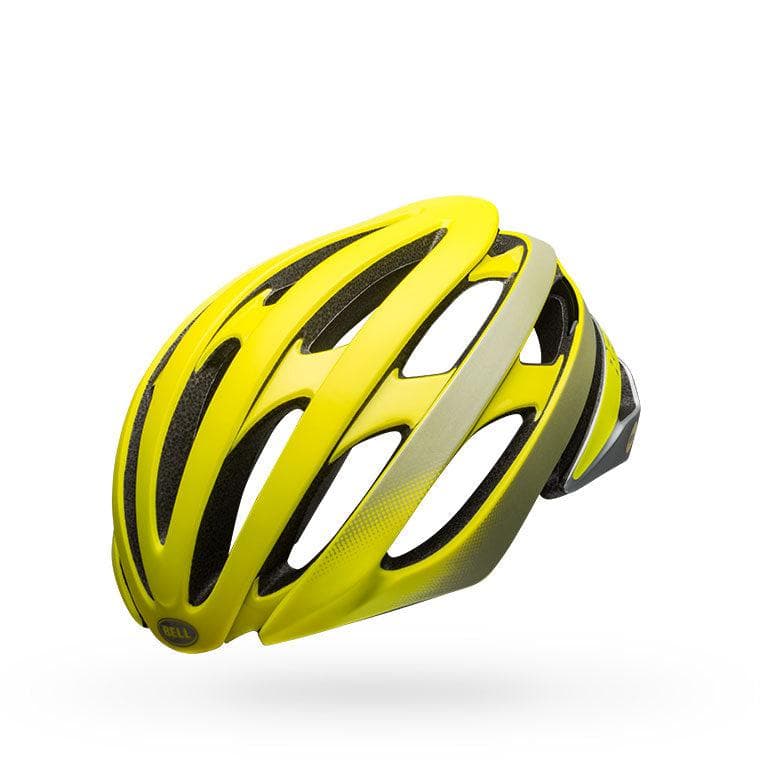 Bell Stratus Mips Road Helmet 2020: Ghost Matte/Gloss Hi-Viz Reflective M 55-59Cm