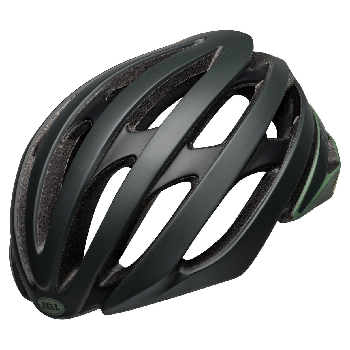 Bell Stratus Mips Road Helmet 2021: Revolution Matte Greens S 52-56Cm