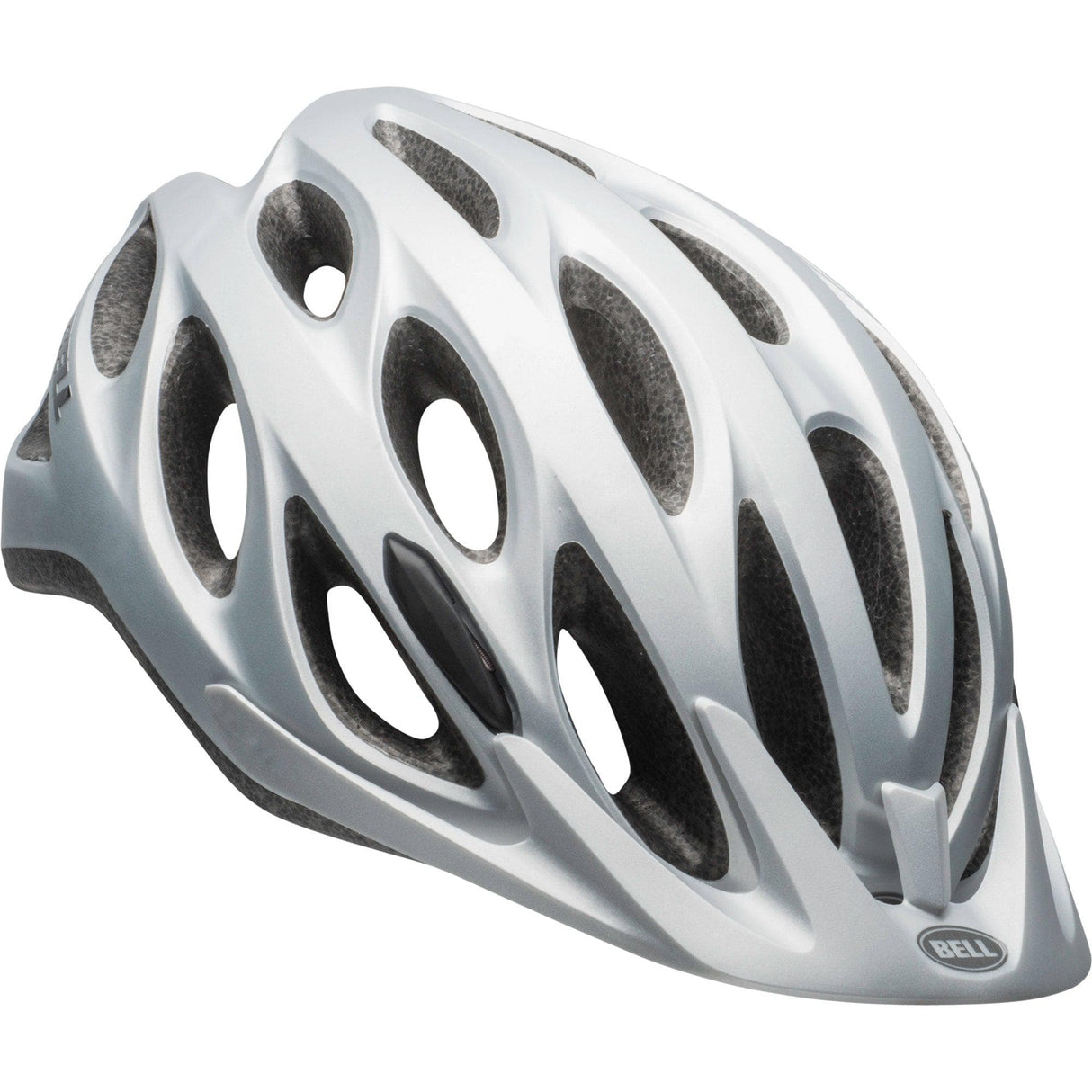 Bell Tracker Helmet 2022: Matte Silver Universal M/L 53-60C