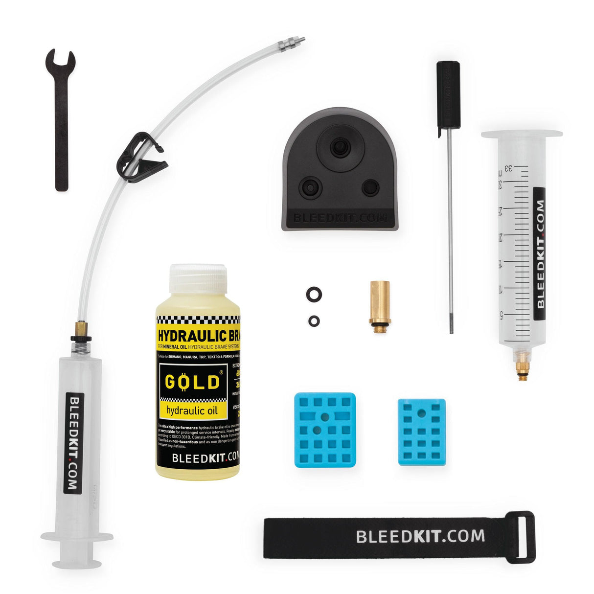 Bleedkit Shimano Premium Road Gold (Inc Fluid):