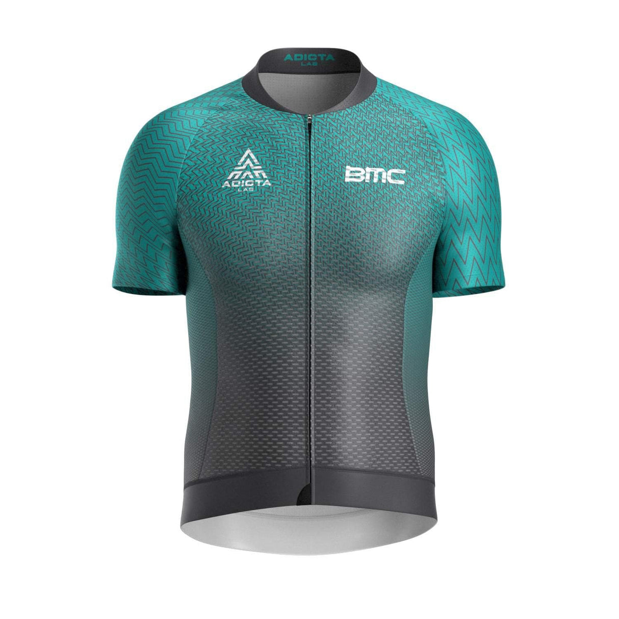 Bmc Adicta Lab Collab Valent Short Sleeve Jersey 2022: Dark Grey/Turquoise S