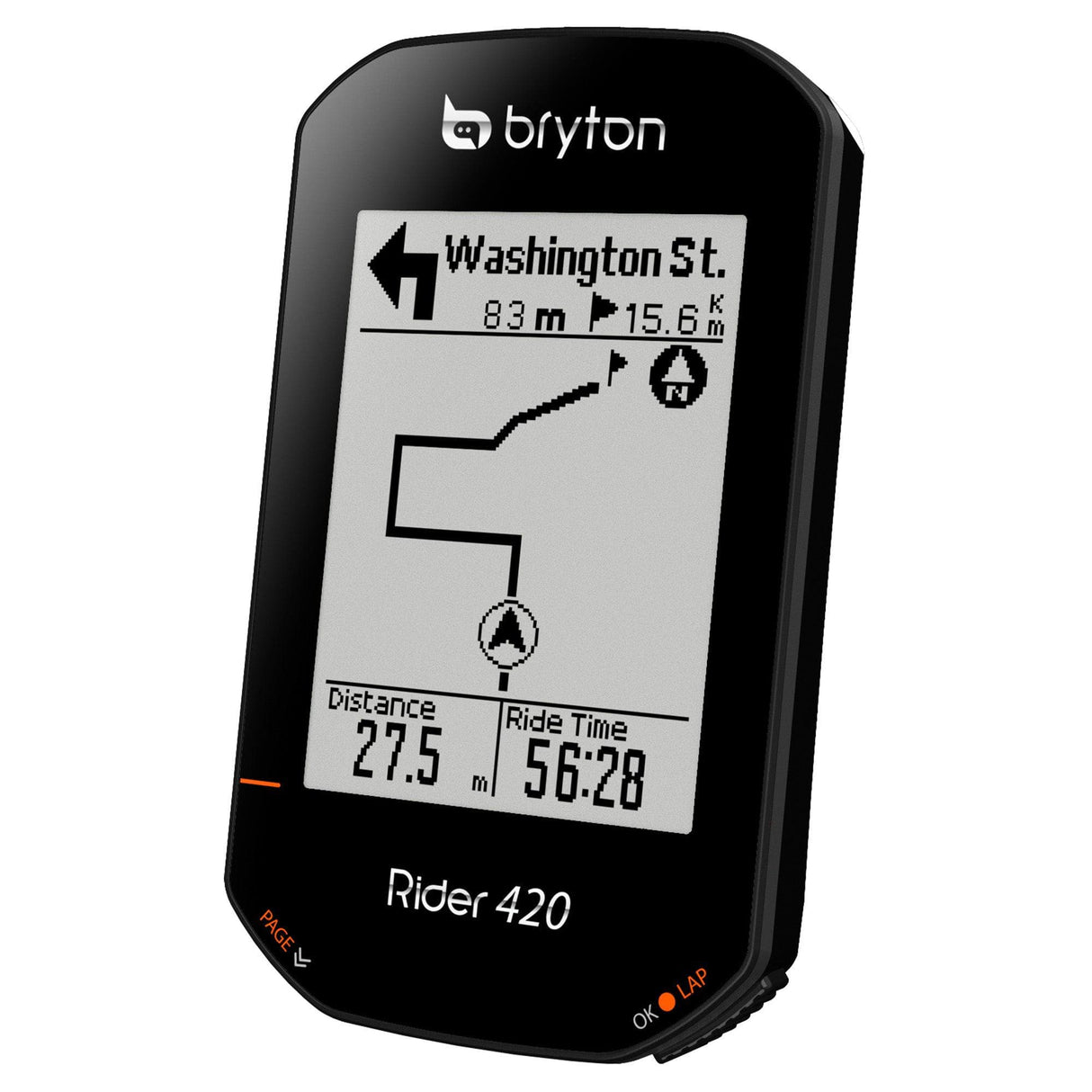 Bryton Rider 420H Gps Cycle Computer Bundle With Heart Rate: