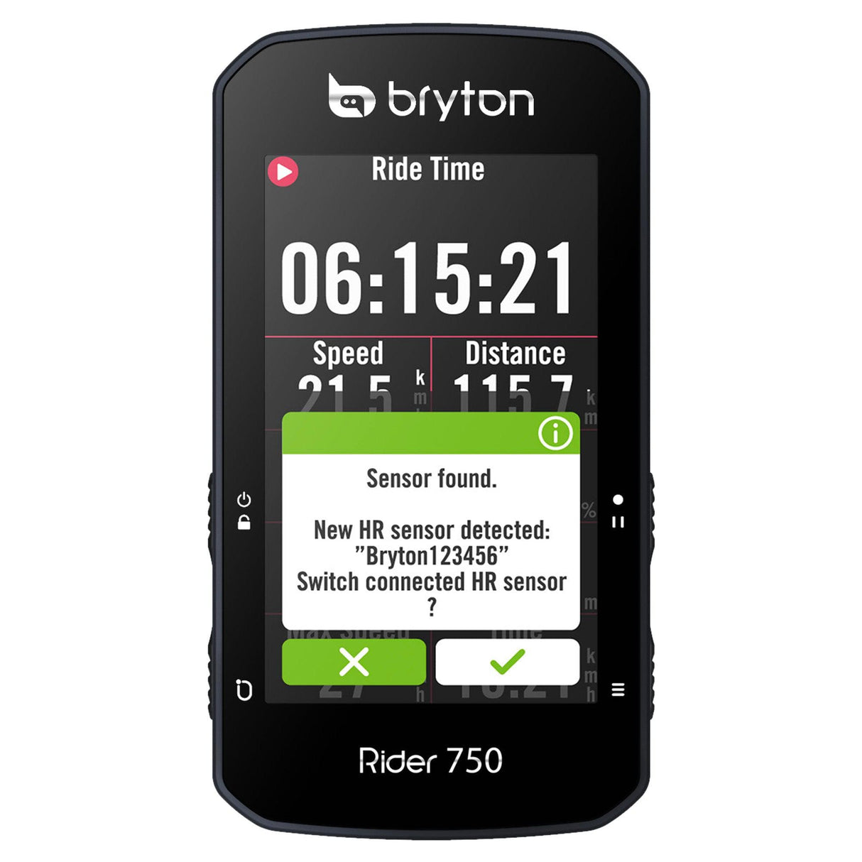 Bryton Rider 750T Gps Cycle Computer Bundle With Speed/Cadence & Heart Rate: