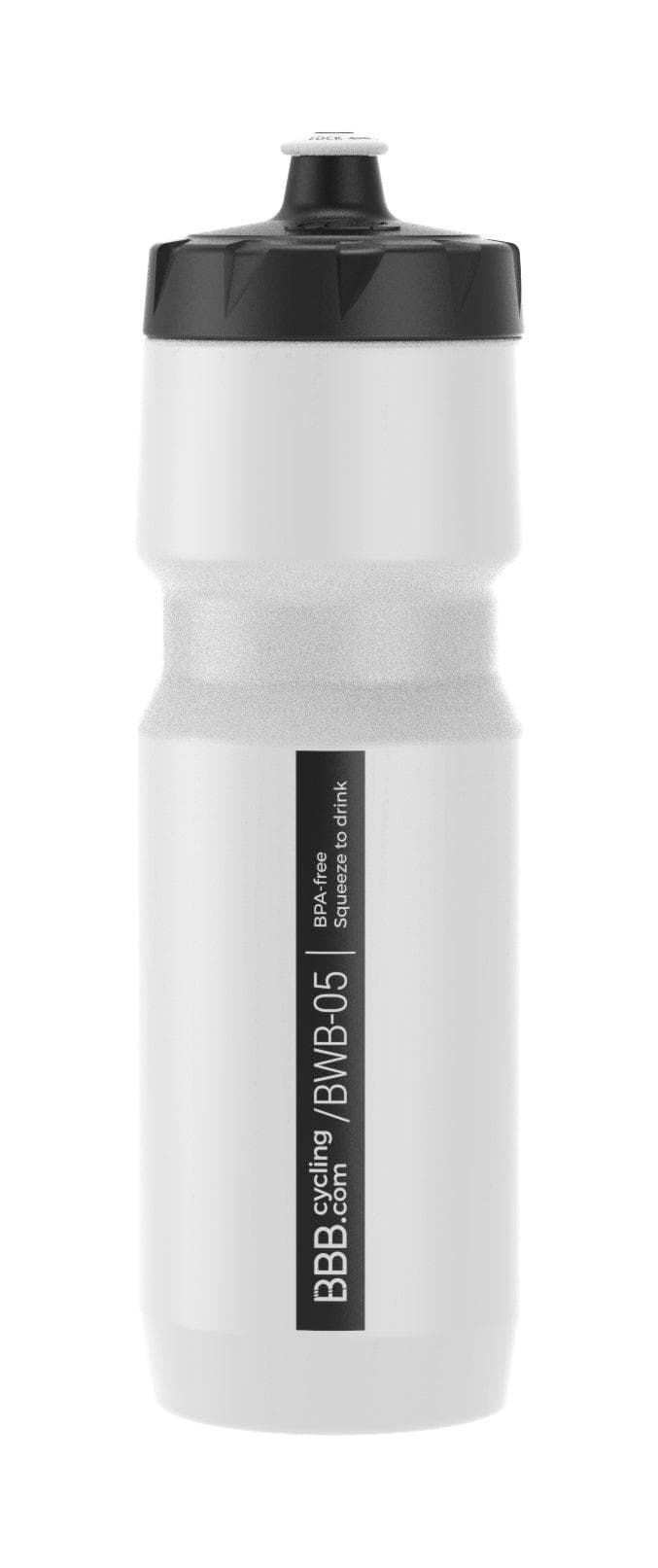 BBB BWB-05 -nla CompTank XL Water Bottle (750ml, White & Black)