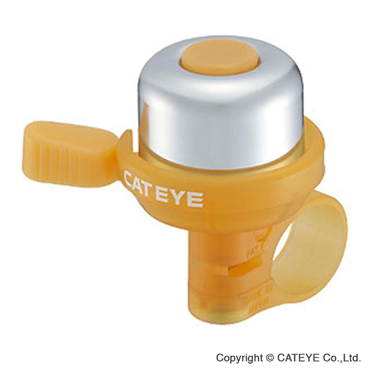 Cateye Pb-1000 Wind Brass Bell: Tangerine