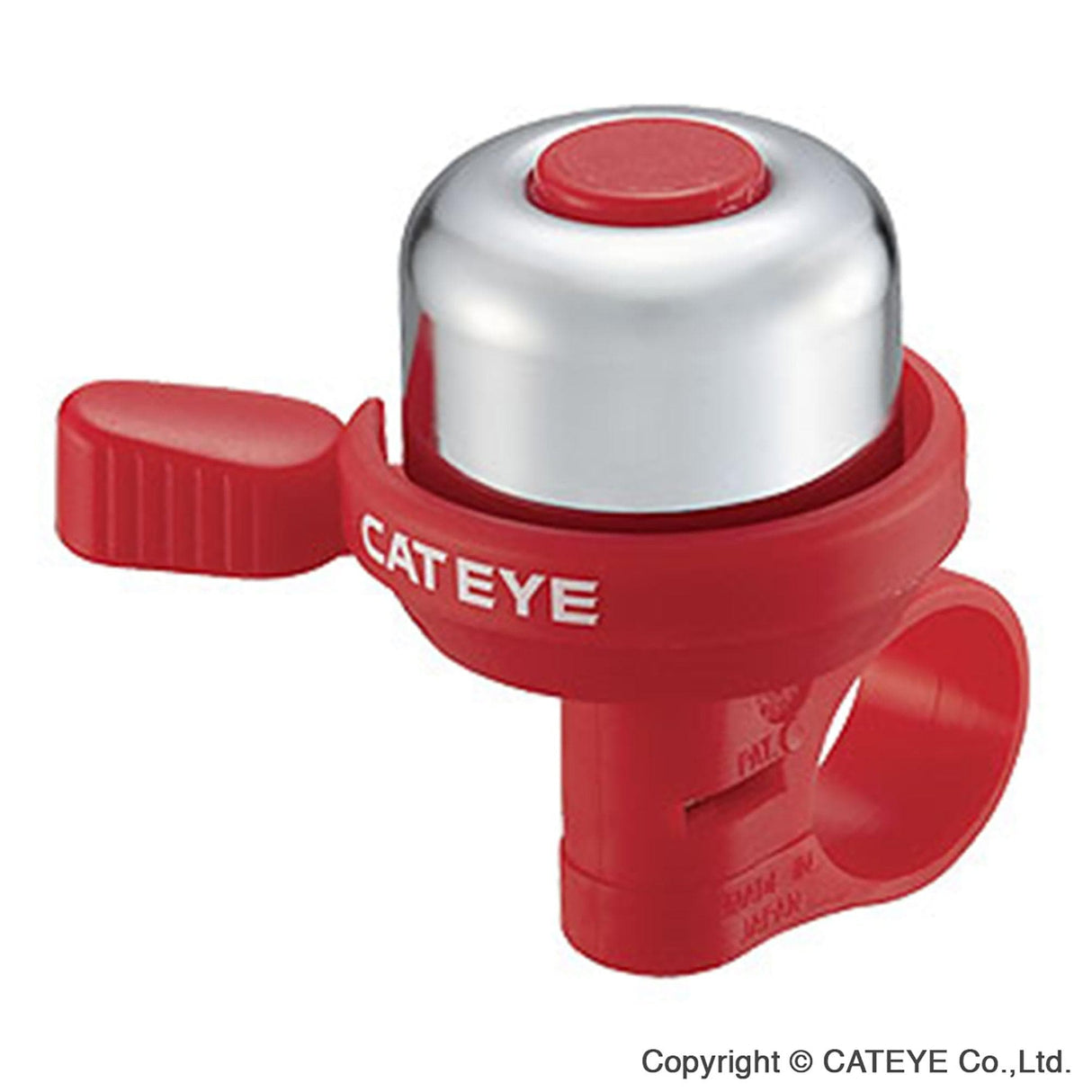 Cateye Pb-1000 Wind Brass Bell: Red