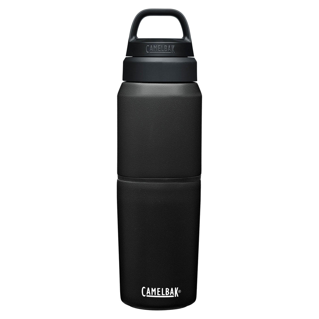 Camelbak Multibev Sst Vacuum Stainless 500Ml Bottle With 350Ml Cup 2020: Black/Black 500Ml