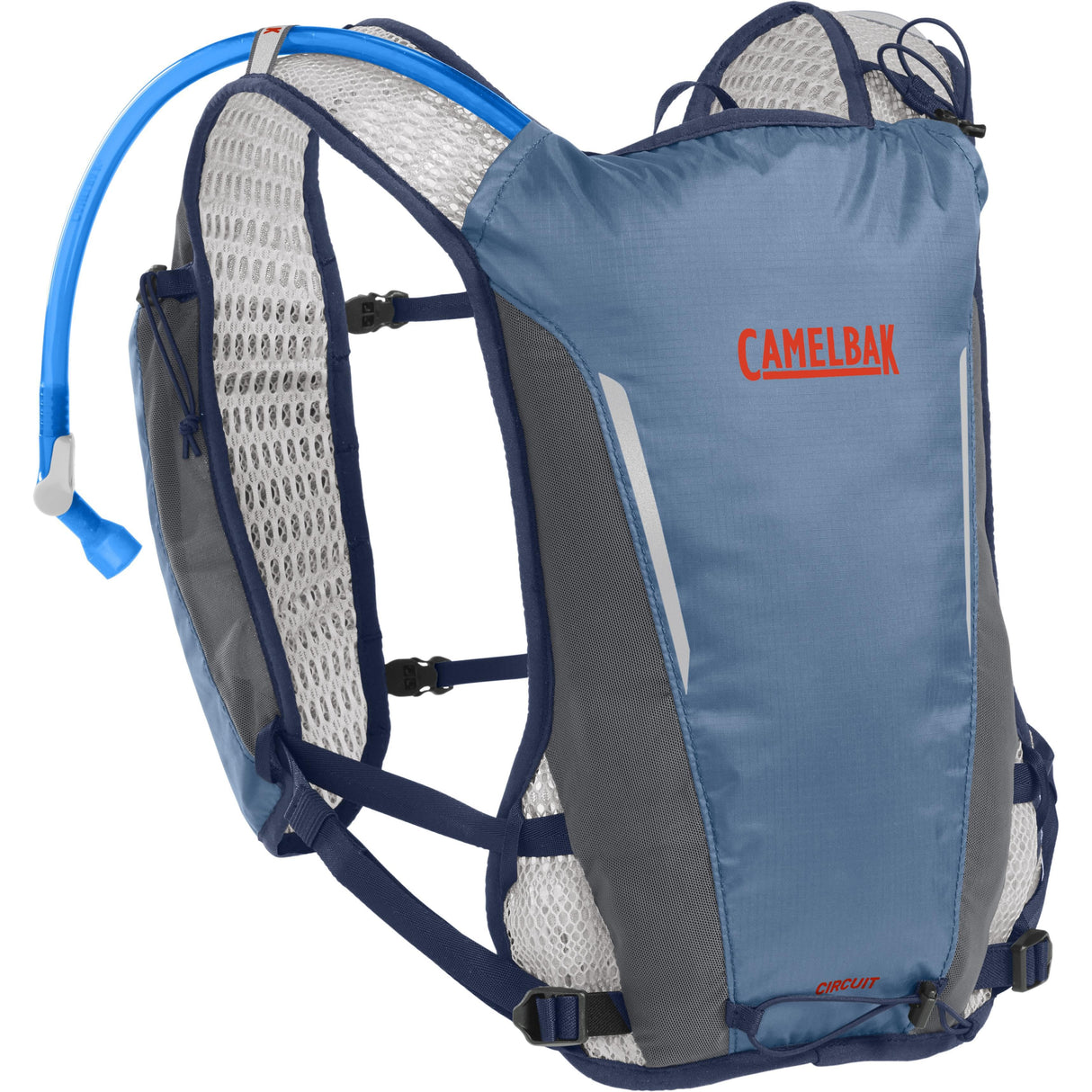 Camelbak Circuit Vest 5L With 1.5L Reservoir 2023: Captain'S Blue/Spicy Orange 5L