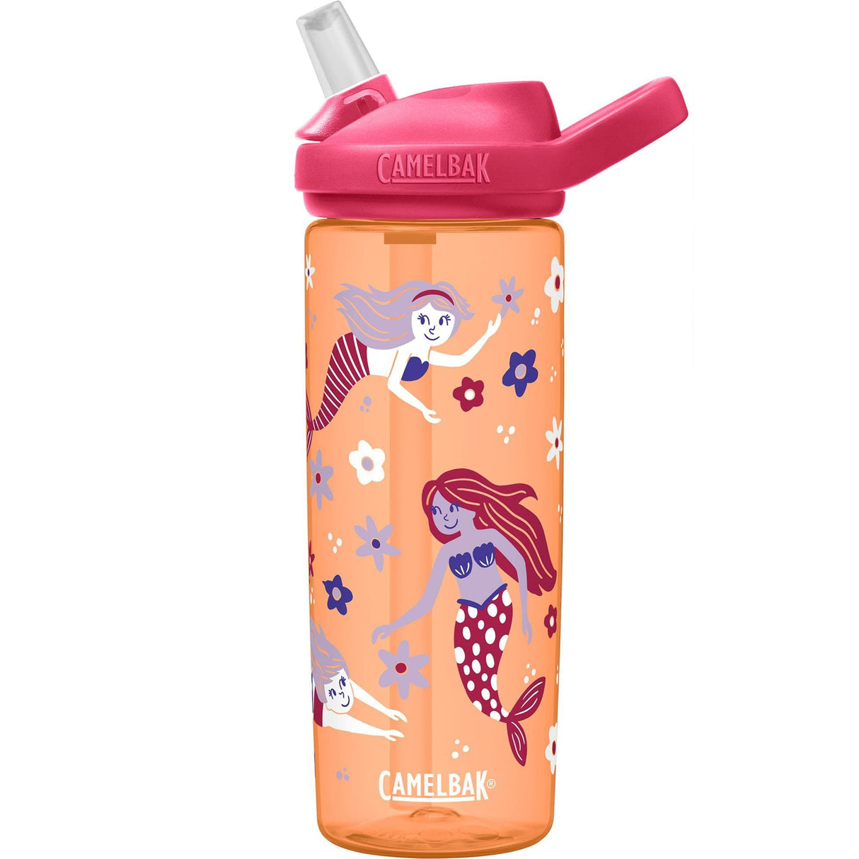 Camelbak Eddy+ 600Ml (Back To School Limited Edition) 2024: Retro Floral Mermaid 600Ml