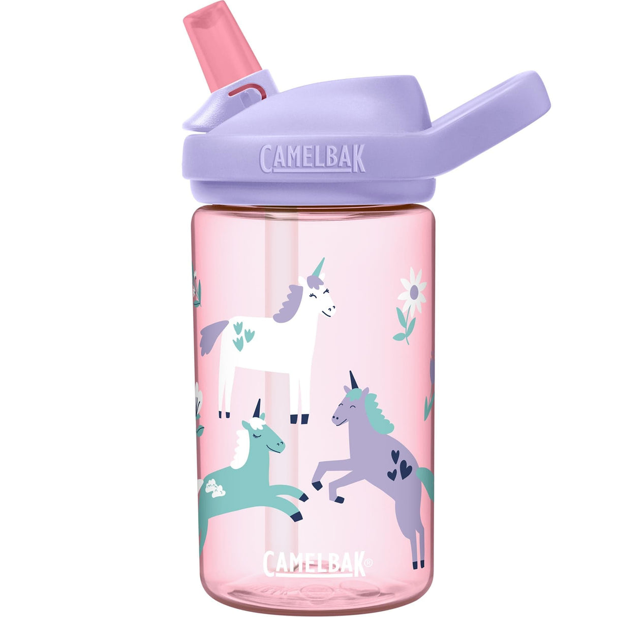 Camelbak Eddy+ Kids 400Ml (Back To School Limited Edition) 2024: Unicorn Floral 400Ml