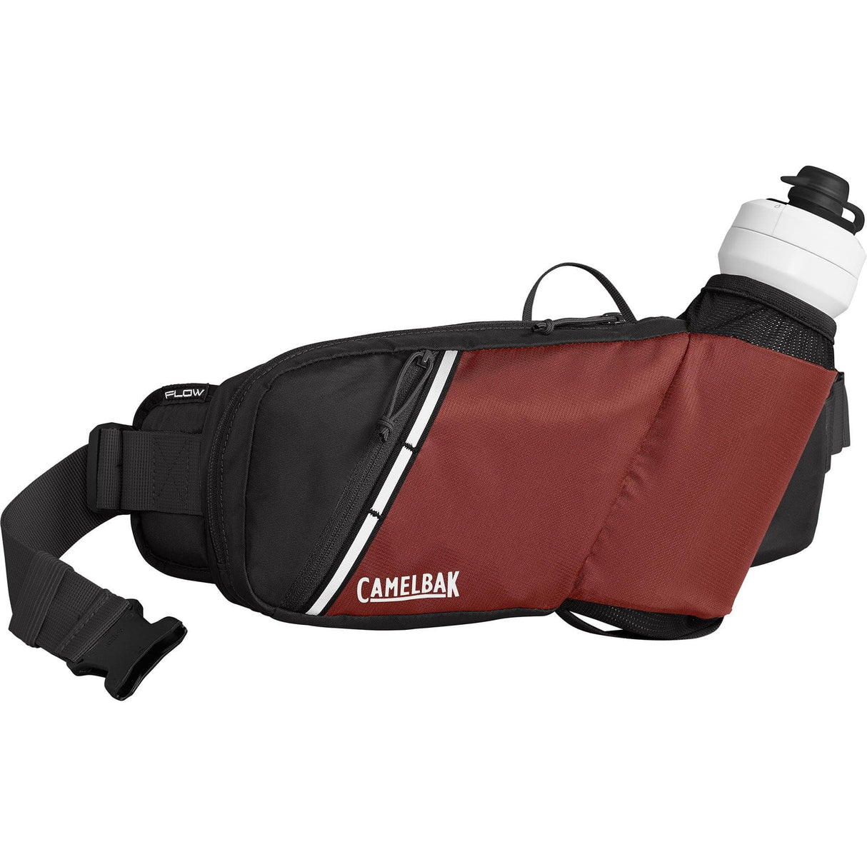 Camelbak Podium Flow Belt 2022: Fired Brick/Black 2L