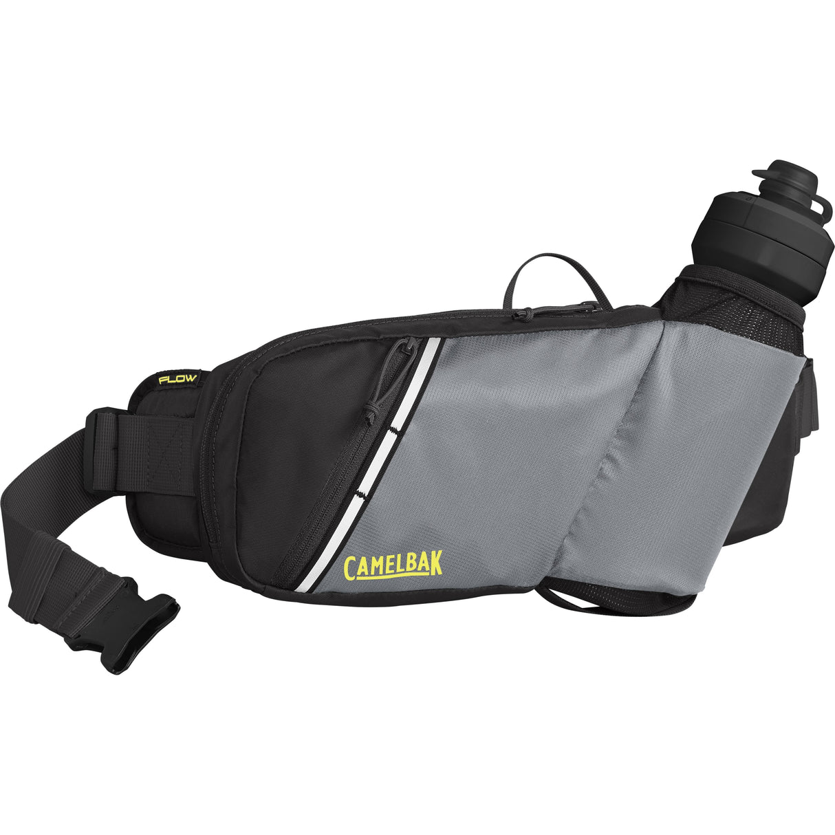 Camelbak Podium Flow Belt 2023: Silver/Lime 2L