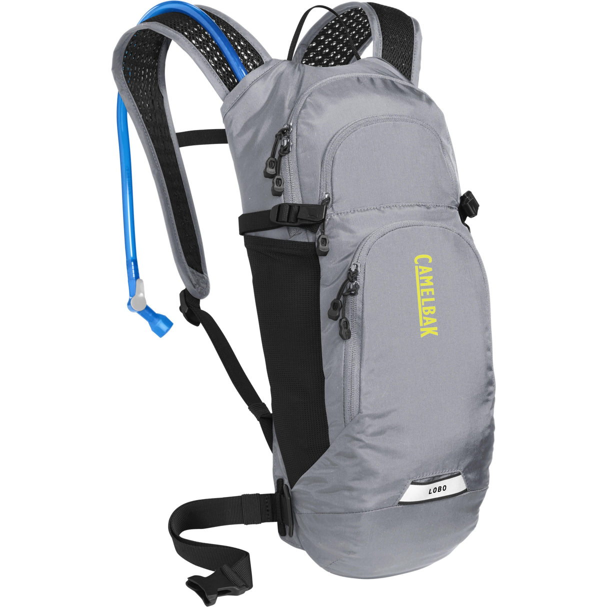 Camelbak Lobo Hydration Pack 9L With 2L Reservoir 2023: Gunmetal/Lime 9L