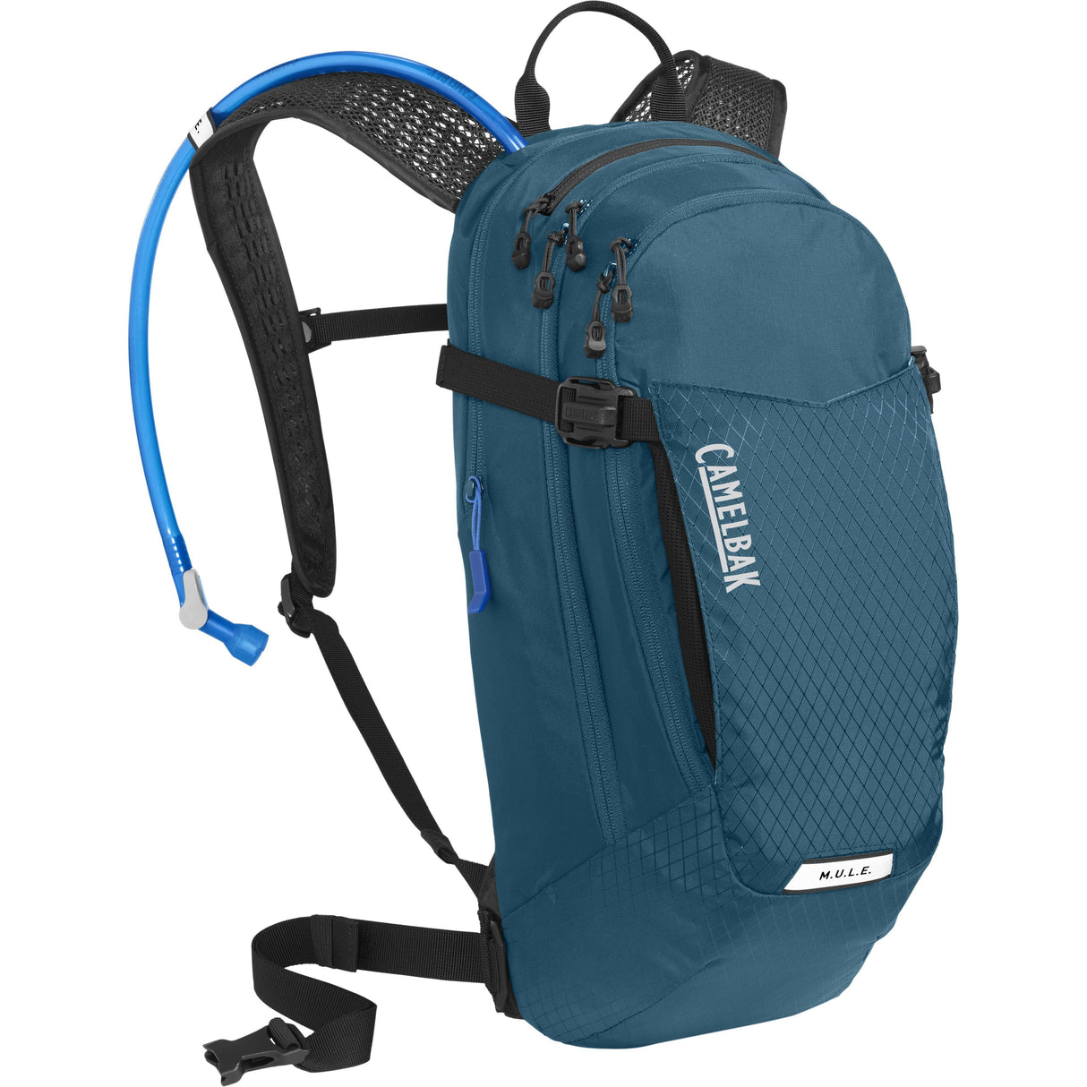 Camelbak M.U.L.E. Hydration Pack 12L With 3L Reservoir 2022: Moroccan Blue/Black 12L