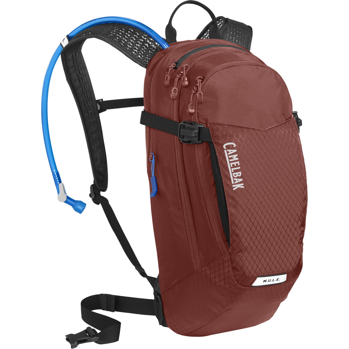 Camelbak M.U.L.E. Hydration Pack 12L With 3L Reservoir 2022: Fired Brick/Black 12L