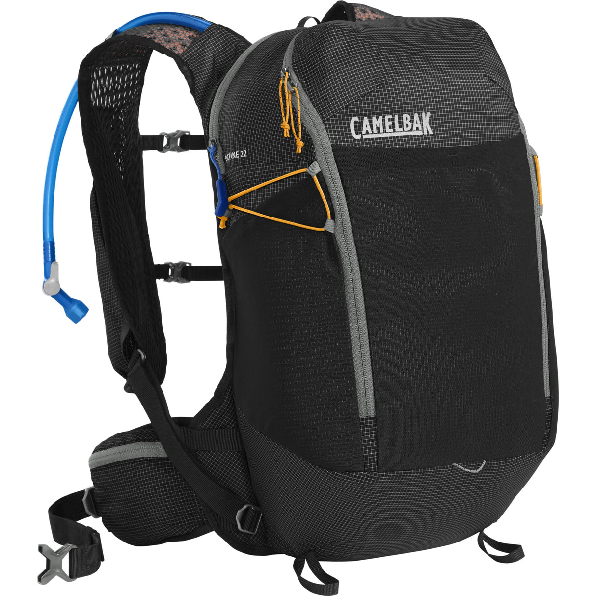 Camelbak Octane 22 Fusion 2L Hydration Pack 2023: Black/Apricot 22L